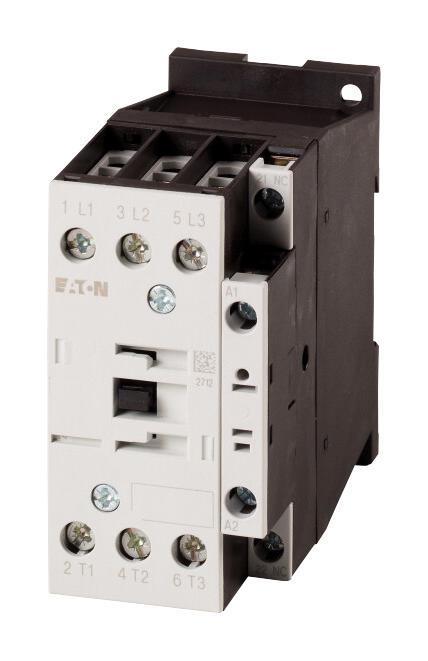 DILM17-01(230V50HZ,240V60HZ) CONTACTOR, 3-POLE+1N/C, 7.5KW EATON MOELLER