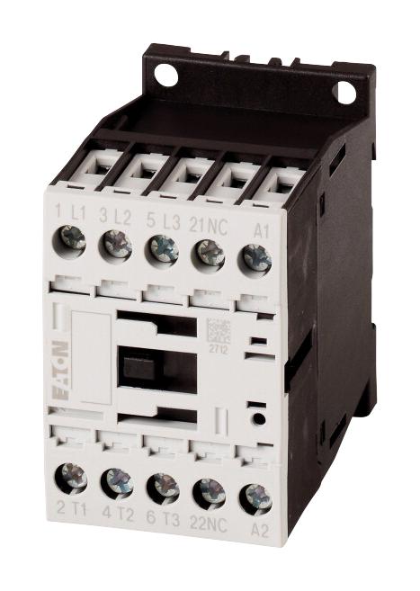 DILM7-01(24V50HZ) CONTACTOR, 3-POLE+1N/C, 3KW EATON MOELLER