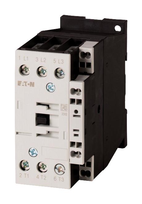 DILMC25-01(230V50HZ,240V60HZ) CONTACTOR, 3-POLE+1N/C, 11KW EATON MOELLER