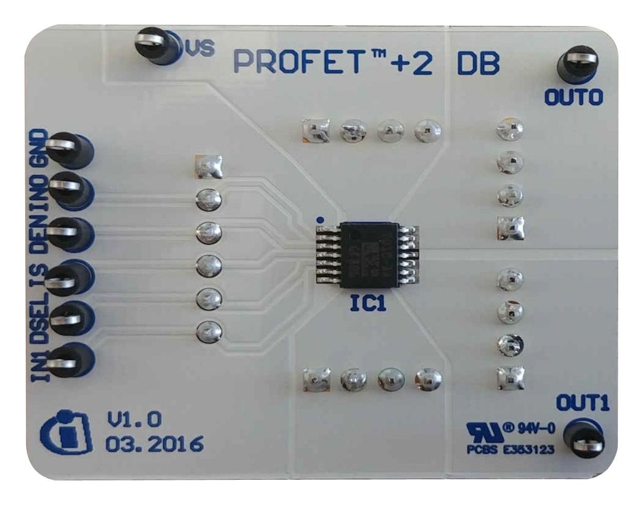 BTS70302EPADAUGHBRDTOBO1 DAUGHTER BOARD, PROFET+2 12V MOTHERBOARD INFINEON