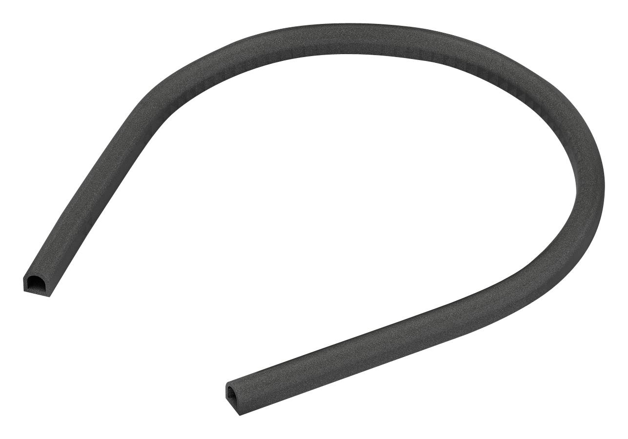 38401108 EMI SHIELDING GASKET, 1M X 3.96MM WURTH ELEKTRONIK