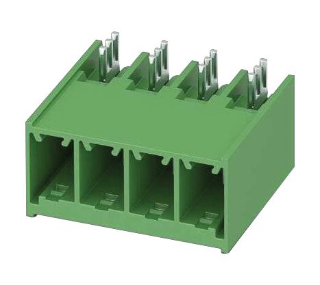 PC 6/ 2-GU-7,62 TERMINAL BLOCK, HEADER, 2POS, 41A PHOENIX CONTACT