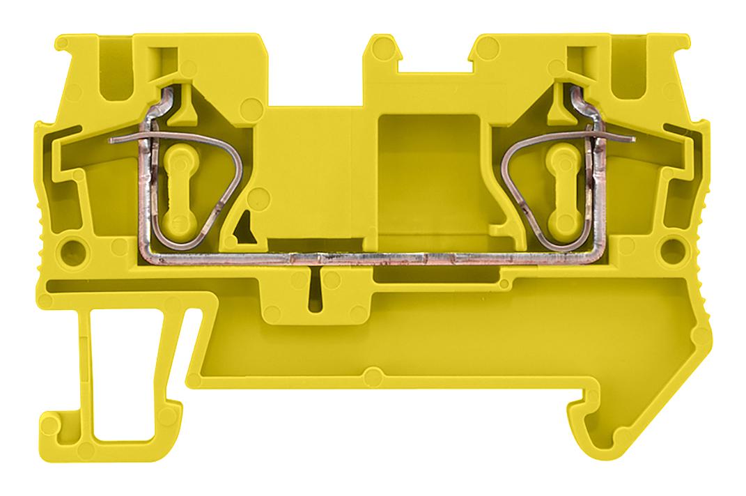8WH2000-0AG06 DINRAIL TERMINAL BLOCK, 2WAY, 10AWG, YEL SIEMENS
