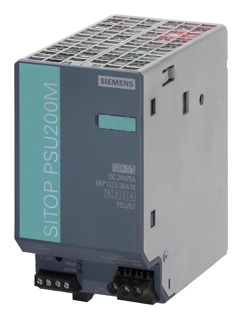 6EP1333-3BA10-8AC0 POWER SUPPLY, AC-DC, 24V, 5A SIEMENS