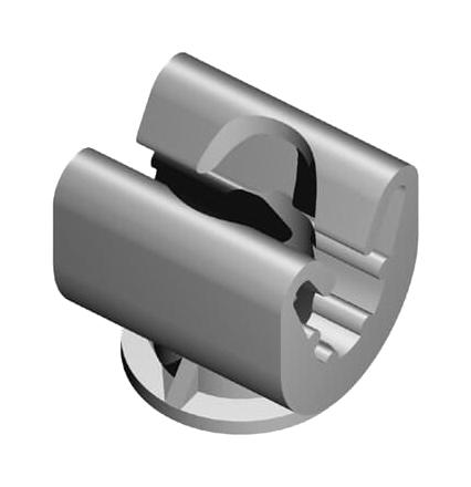 7TCA083570R0004 CP881-WHITE PUSH IN CLIPS FOR 8MM DIA ABB