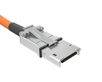 EPLSP-019-1000 COMPUTER CABLE, 38P HS PLUG-FREE END, 1M SAMTEC