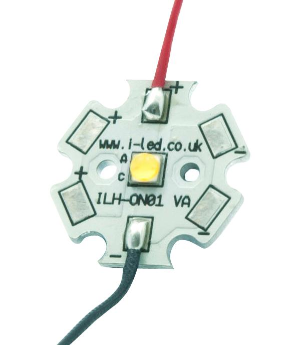 ILH-OG01-WMWH-SC221-WIR200. LED MODULE, WARM WHITE, 3000K, 260LM, 2W INTELLIGENT LED SOLUTIONS