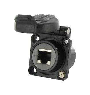 RJF6A2A1ZNSCC RJ45 CONN, JACK, 8P8C, 1 PORT, CAT6A AMPHENOL SOCAPEX