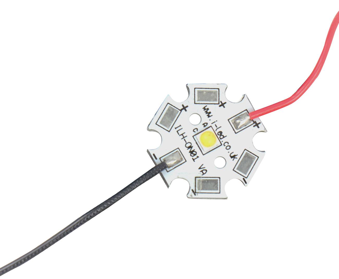 ILH-PO01-YELL-SC221-WIR200. LED MODULE, YELLOW, 590NM, 89.2LM, 1W INTELLIGENT LED SOLUTIONS