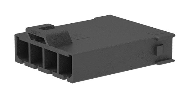 213815-0104 CONNECTOR HOUSING, PLUG, 4POS, 5.7MM MOLEX