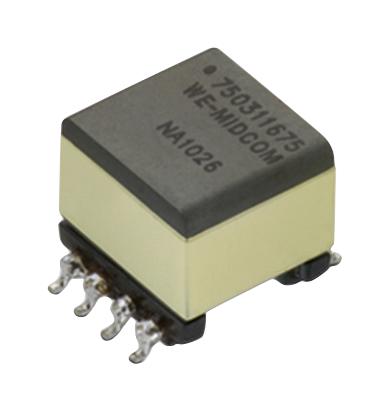 750370059 PULSE TRANSFORMER, 50UH, 3:1 WURTH ELEKTRONIK