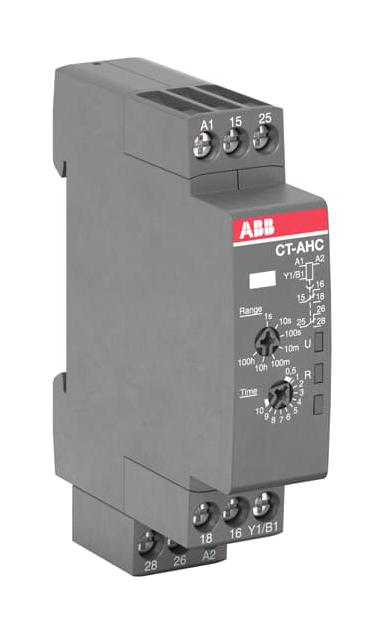 1SVR508110R0100 TIME RELAY, 0.05S-100H, OFF-DELAY, DPDT ABB