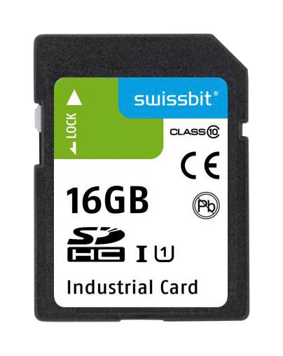 SFSD016GL2AM1TO-E-ZK-22P-STD SDHC / SDXC FLASH MEMORY CARD, 16GB SWISSBIT