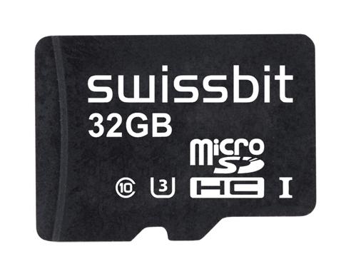 SFSD032GN1AM1TO-I-ZK-22P-STD MICROSDHC/SDXC FLASH MEMORY CARD, 32GB SWISSBIT