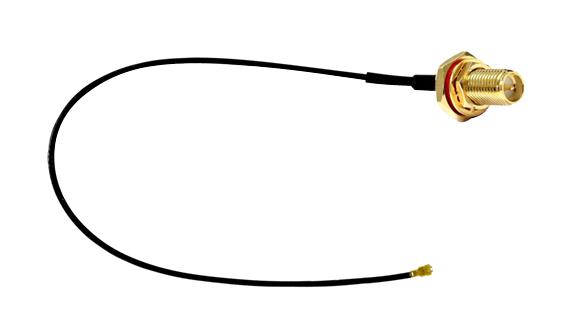 MP005940 RF CABLE, SMA RP BHD-MHF I PLUG, 100MM MULTICOMP PRO