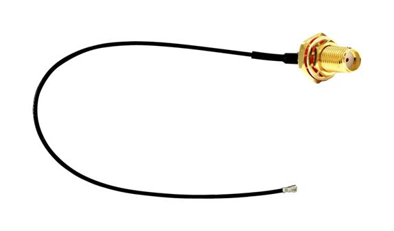 MP005943 RF CORD, SMA BHD JACK-MHF 4L PLUG, 100MM MULTICOMP PRO