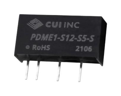 PDME1-S5-S12-S DC-DC CONVERTER, 12V, 0.084A CUI