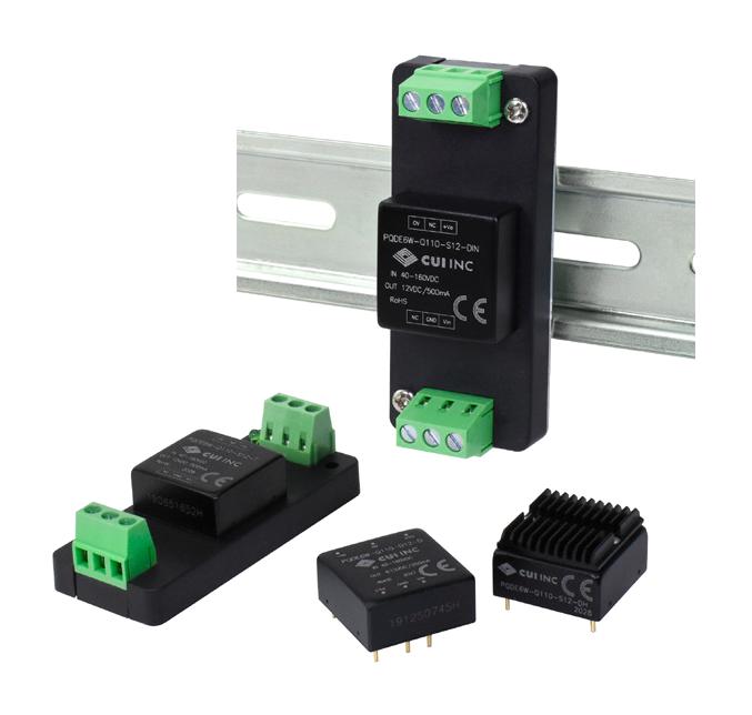 PQDE6W-Q110-S5-H-D DC-DC CONVERTER, 5V, 1.2A CUI