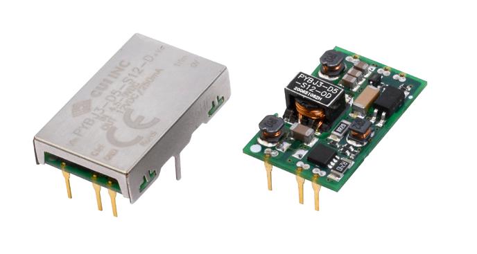 PYBJ3-D5-S15-OD DC-DC CONVERTER, 15V, 0.2A CUI