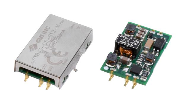 PYBJ3-D5-S12-OM DC-DC CONVERTER, 12V, 0.25A CUI