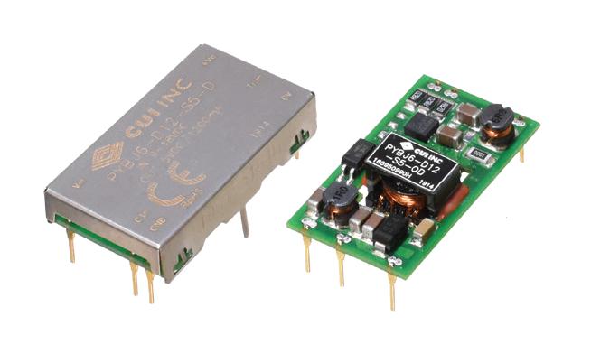 PYBJ6-D12-S5-OD DC-DC CONVERTER, 5V, 1.2A CUI