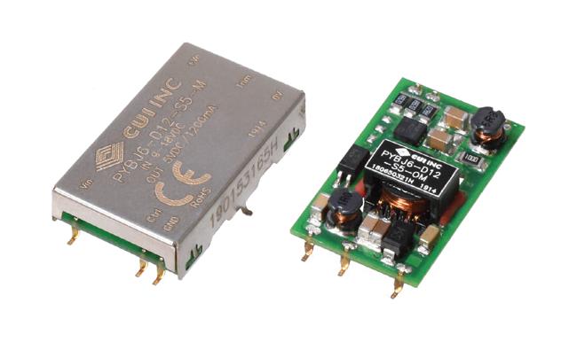 PYBJ6-D24-S12-OM DC-DC CONVERTER, 12V, 0.5A CUI