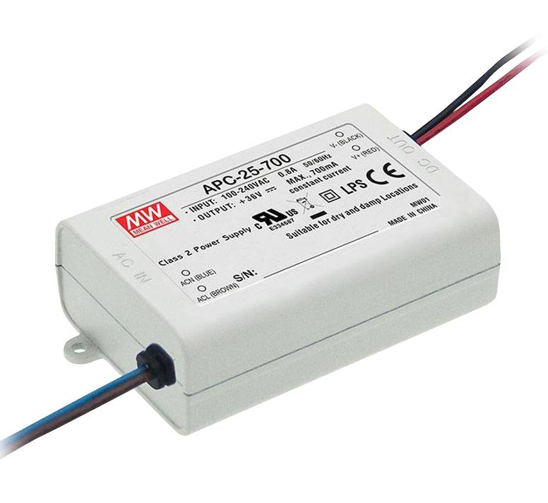 APC-35-700 LED DRIVER, CONSTANT CURRENT, 35W MEAN WELL