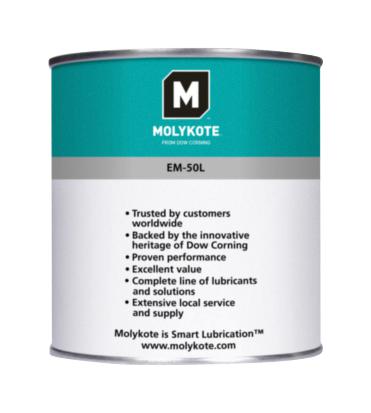 MOLYKOTE EM-50L, 1KG EM-50L GREASE, CAN, 1KG MOLYKOTE