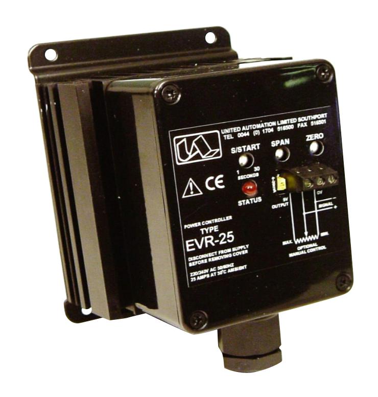 A407222A PHASE ANGLE REGULATOR, 25A, 230V, 2.5KV UNITED AUTOMATION