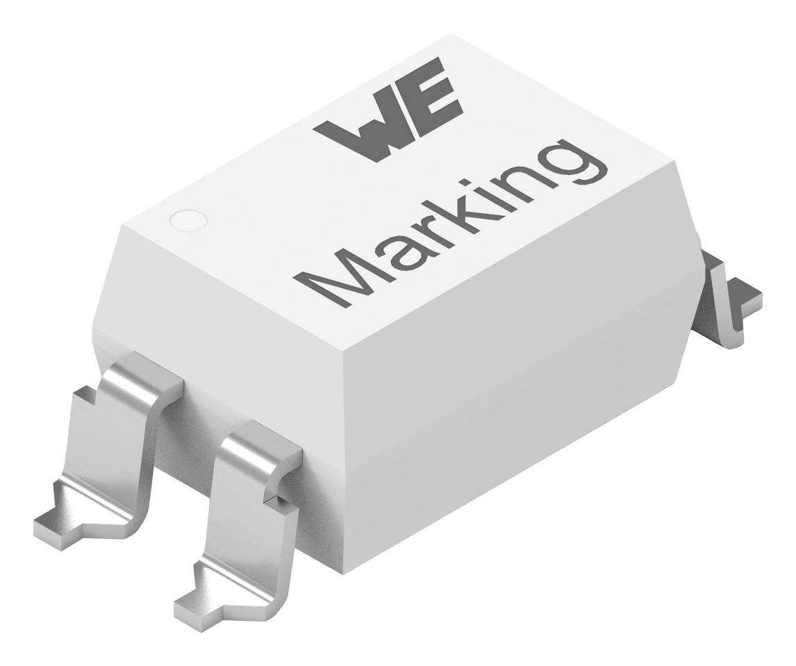 140817143400 OPTOCOUPLER, TRANSISTOR, 35V, SMDIP-4 WURTH ELEKTRONIK