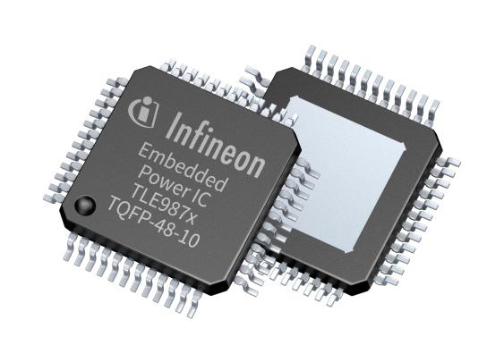 TLE9879QTW40XUMA1 MCU, AEC-Q100, 32BIT, 40MHZ, TQFP-48 INFINEON