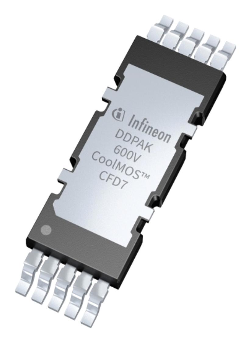 IPDD60R170CFD7XTMA1 MOSFET, N-CH, 600V, 19A, HDSOP INFINEON