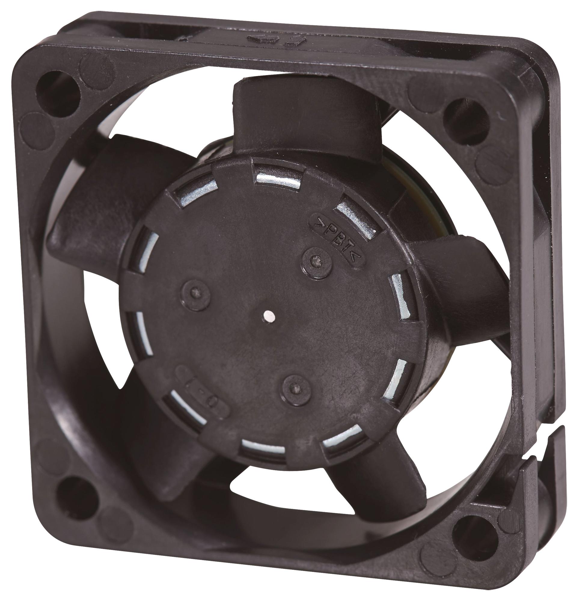 04010SA-12N-AA-D0 AXIAL FAN, 40MM, 12VDC, 6.7CFM, 29.5DB NMB TECHNOLOGIES