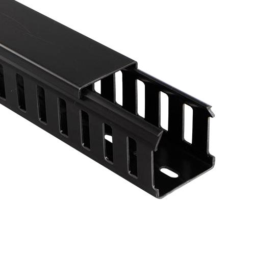 09640000Y CLOSED SLOT DUCT, PVC, BLK, 50X75MM BETADUCT