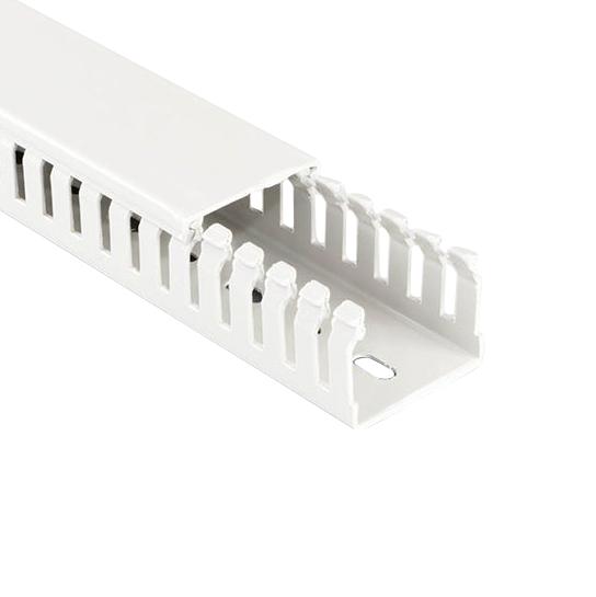 20450023H OPEN SLOT DUCT, PC/ABS, GRY, 50X25MM BETADUCT