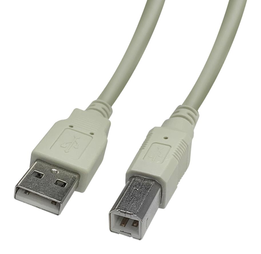 2585NL-5 USB CABLE, 2.0 TYPE A PLUG-B PLUG, 5M VIDEK