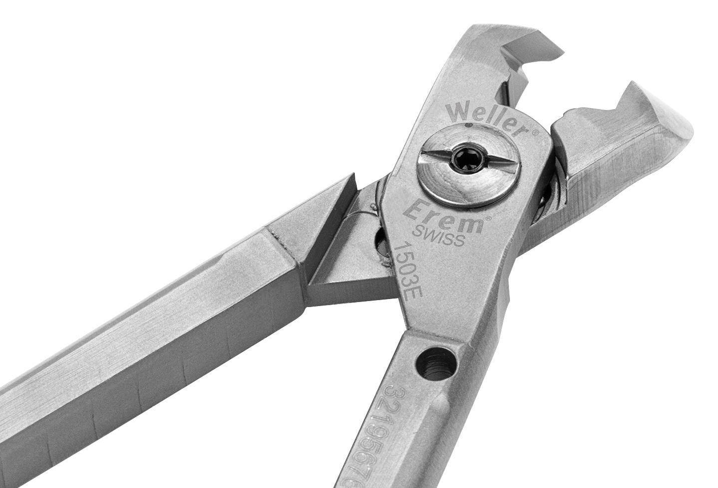 1503E WIRE CUTTER, OBLIQUE, 0.047", 2.74" L WELLER EREM