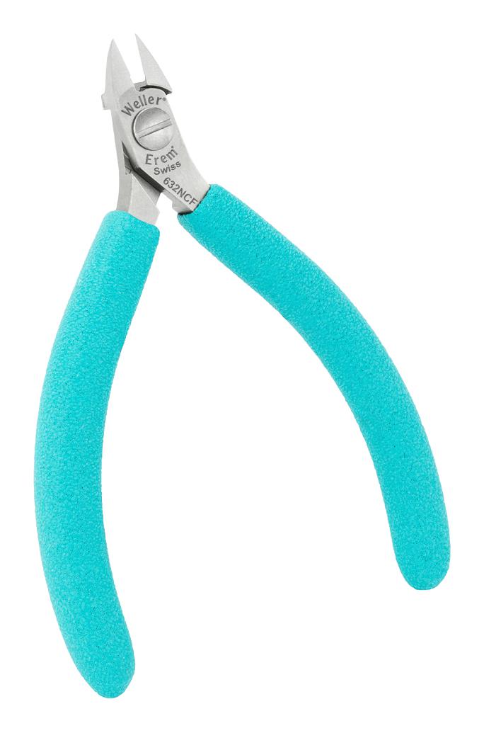 632NCF WIRE CUTTER, MICRO OVAL, 4.331" L WELLER EREM