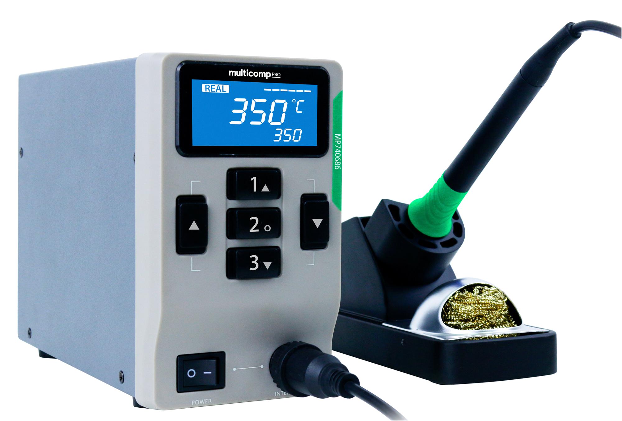 MP740686 EU SOLDERING STATION, 65W, 230V AC, EU MULTICOMP PRO
