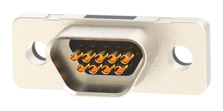 580-M09-213L001 MICRO-D SUB CONN, RCPT, 9POS, SOLDER NORCOMP