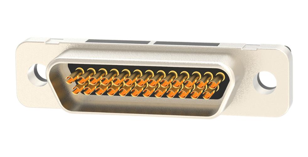 580-M25-213L001 MICRO-D SUB CONN, RCPT, 25POS, SOLDER NORCOMP