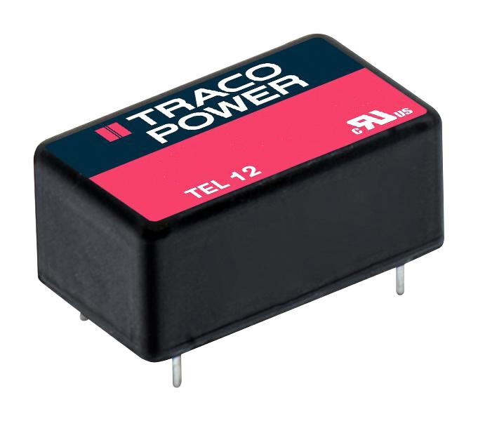 TEL 12-2422 DC-DC CONVERTER, 2 O/P, 12W TRACO POWER