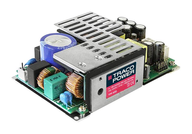 TPP 450-128BA-M POWER SUPPLY, AC-DC, 28V, 11.4A TRACO POWER