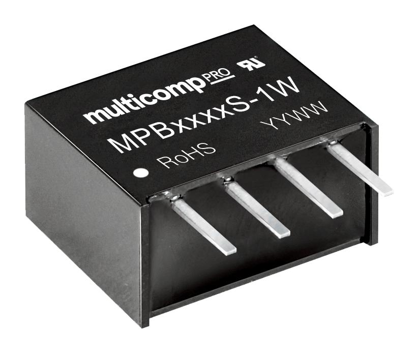 MPB1505S-1W DC-DC CONVERTER, 5V, 0.2A MULTICOMP PRO