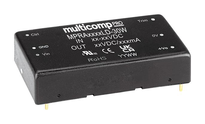 MPRA2415LD-30W DC-DC CONVERTER, 2 O/P, 30W MULTICOMP PRO