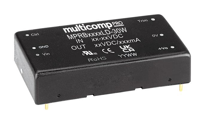 MPRB4805LD-30W DC-DC CONVERTER, 5V, 6A MULTICOMP PRO