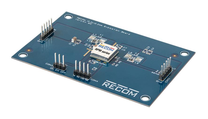 RPM3.3-2.0-EVM-1 EVALUATION MODULE, BUCK REGULATOR RECOM POWER