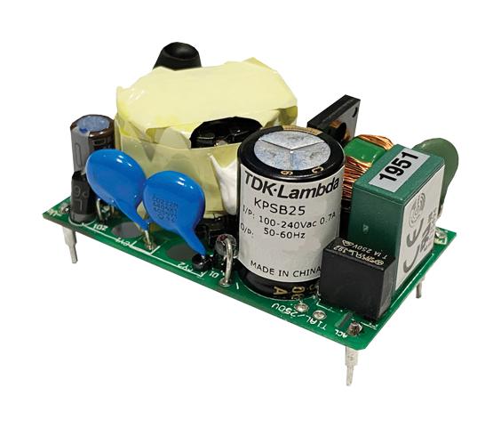 KPSB25-12 POWER SUPPLY, AC-DC, 12V, 2.1A TDK-LAMBDA