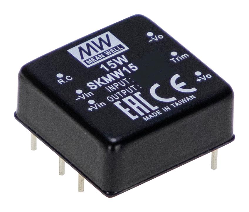 SKMW15F-03 DC-DC CONVERTER, 3.3V, 3A MEAN WELL