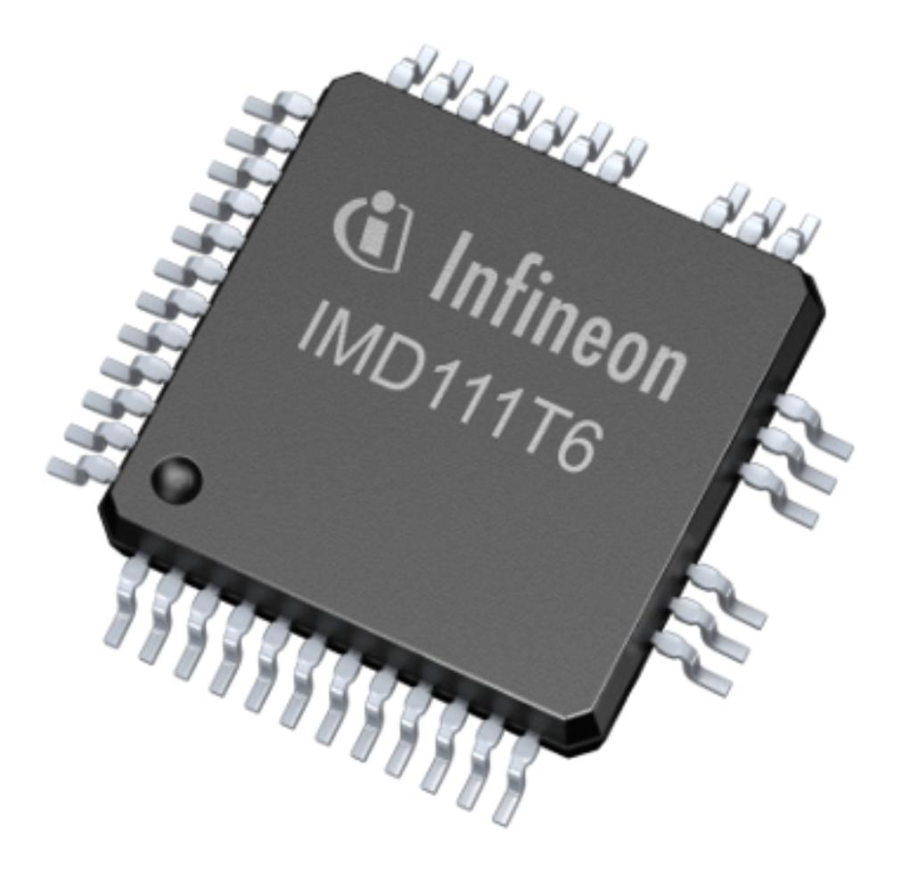 IMD112T6F040XUMA1 MOTOR DRIVER, PMSM, LQFP-40 INFINEON